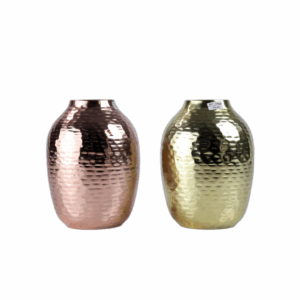 Glazed Metal Pot