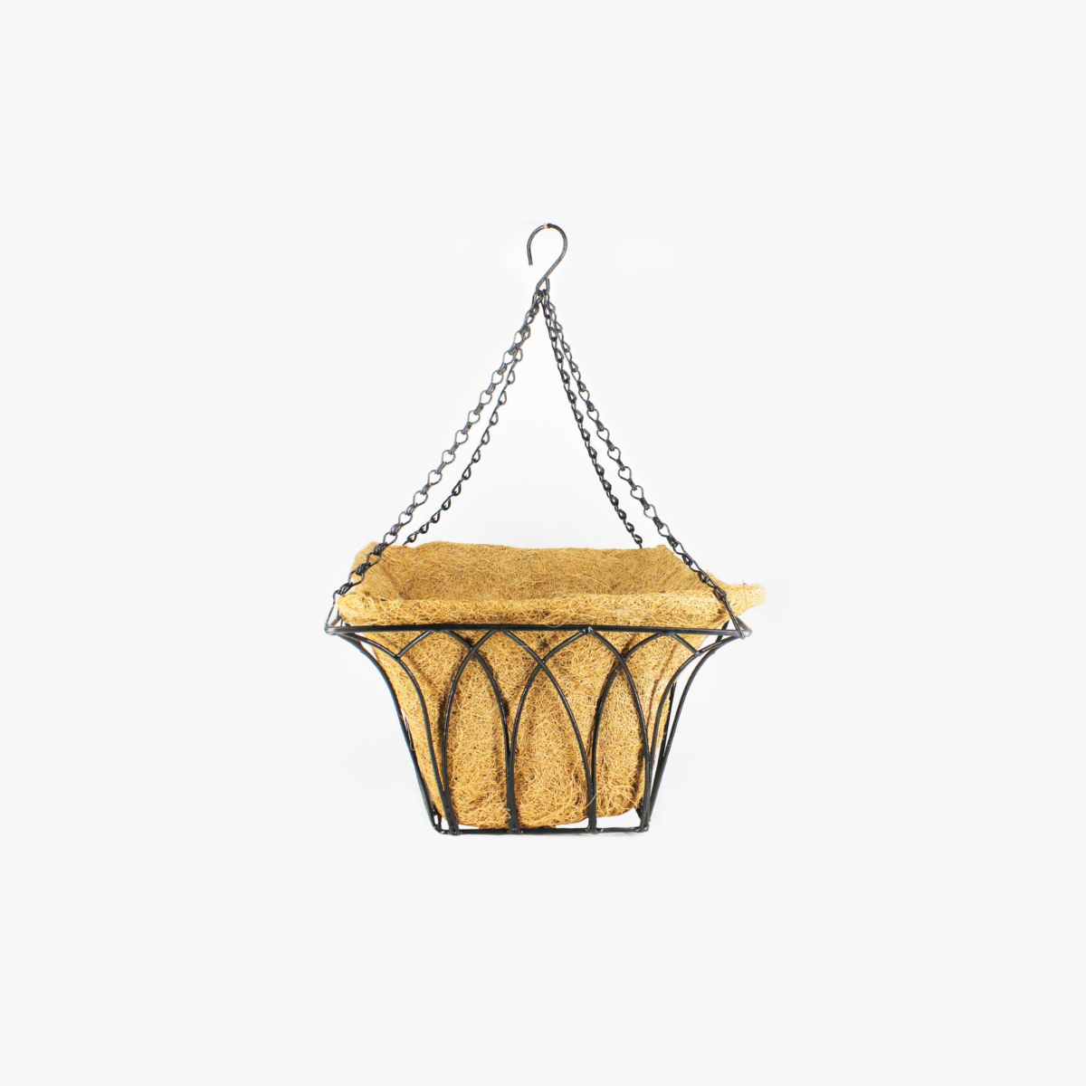 Cocochi Gothic Swaure Iron Basket - 12 inch