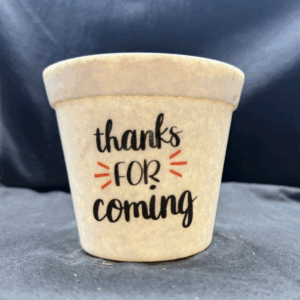 Thanks Ceramic Pot